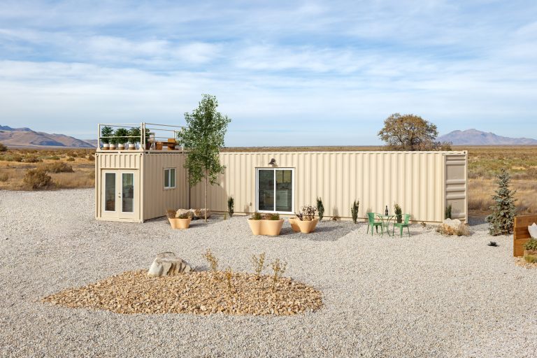 The Taylor container home as featured on HGTV's Rock the Block