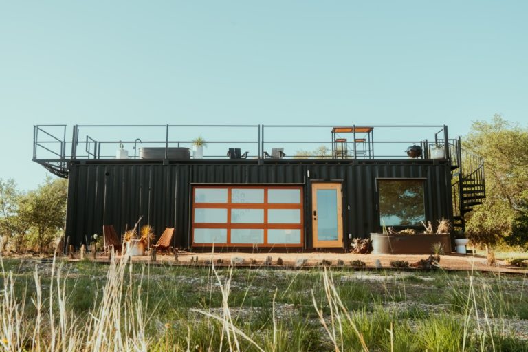The Porter container home