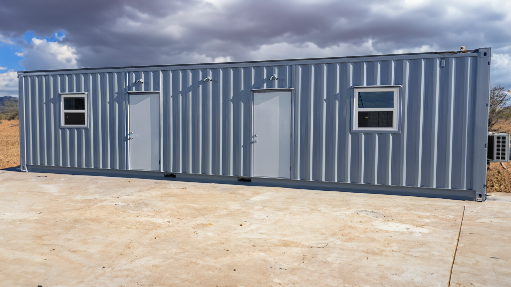 40 ft Split Container Office, Multi-use, Customize - Bob's Containers ...