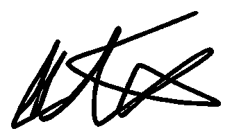 Signature of Mitch Flax